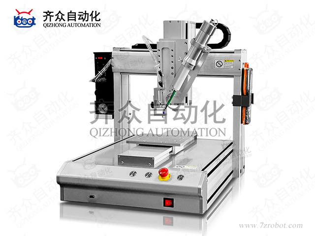 50ml針筒式雙組份膠專用三軸全自動點(diǎn)膠機(jī)