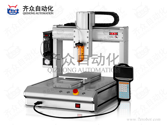 自動對針型高精密針筒式三軸全自動點(diǎn)膠機(jī)